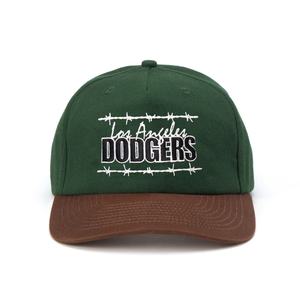 Gorras de Béisbol Personalizadas de 5 Paneles, Retro, con Logotipo Bordado, de Algodón, Dos Tonos, con Cierre a Presión, Gorras Desestructuradas - Product Image 2