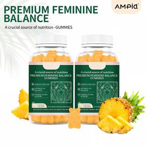 Gummies pour l'équilibre du pH féminin personnalisables OEM/ODM, complément probiotique pour femmes, gummies premium pour l'équilibre féminin - Product Image 2