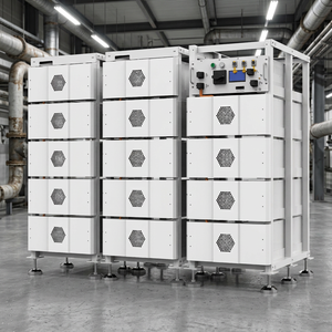โซลูชั่นพลังงานลิเธียมสำหรับฟาร์มรีสอร์ทกลางแจ้ง ออลอินวัน Lifepo4 ESS 50kw 150kwh 200kwh ตู้เก็บพลังงานแสงอาทิตย์ HV - Product Image 1