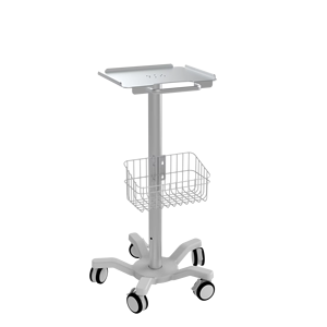 QD MEDICAL QD-ECH5A-07 Heavy Duty ECG&amp;Ultrasound Cart Monitor/<strong>Printer</strong> Mounts-35kg Load Hospital Medical <strong>Trolley</strong> ISO13485 - Product Image 1