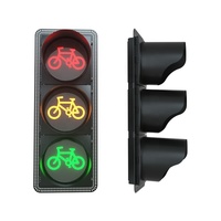 Feux de signalisation routière pour vélos, LED Semaforo pour voies cyclables et contrôle de la sécurité routière