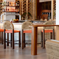 Usine DirectDining Chaise et Table Hôtel Restaurant Meubles pour Six Senses Jungle Café
