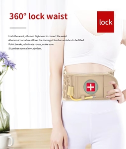 Cinturón de descompresión OEM dispositivo de tracción espinal cinturón de soporte Lumbar inflable para aliviar el dolor de espalda baja mujeres hombres - Product Image 3
