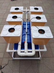 Seaux bato noirs/beiges de 11 litres avec coudes, couvertures blanches à un/deux/quatre trous seau hollandais hydroponique pour tomates et herbes - Product Image 5