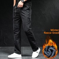 Pantalon tactique tout terrain Pantalon d'extérieur résistant à l'usure Pantalon élastique et imperméable Pantalon cargo pour hommes Pantalon tactique pour hommes