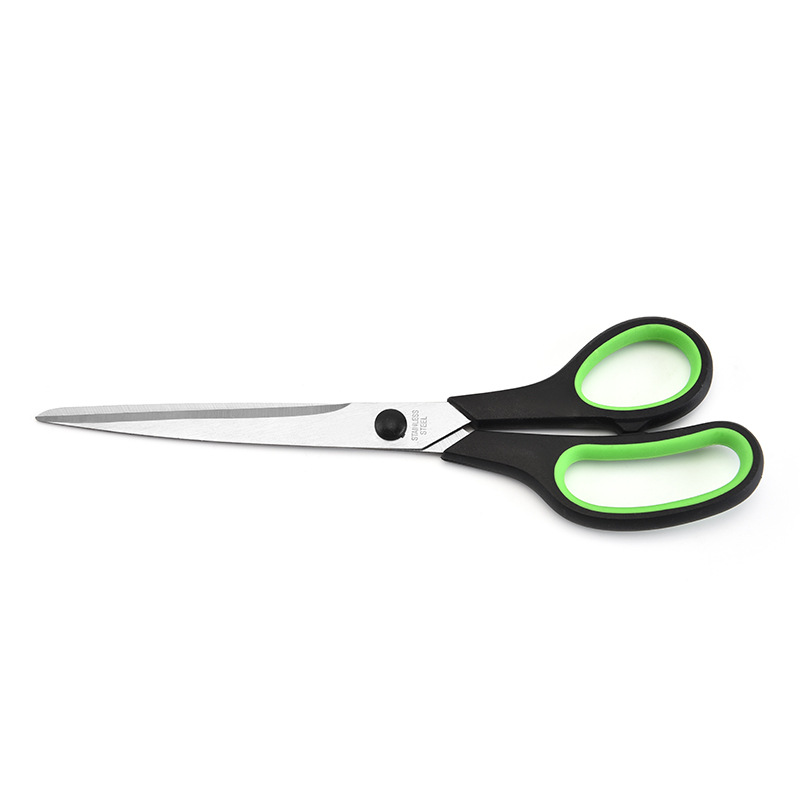 Маленькая резиновая ручка, промышленная школьная резка бумаги, Офисные ножницы для студентов