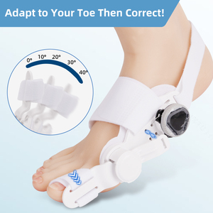 Soins des pieds attelle d'oignon gros <span class=keywords><strong>orteil</strong></span> lisseur <span class=keywords><strong>séparateur</strong></span> d'orteils correcteur de traitement des orteils qui se chevauchent - Product Image 2