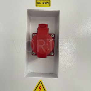 Collecteur de poussière industriel Vortek DL4018-200, extracteur de fumée de soudage mobile multifonction 3HP, neuf, 380V, minuterie 1H, 200L+120L - Product Image 3