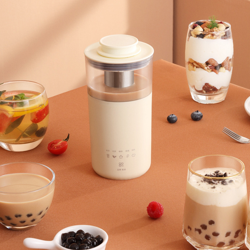 Оптовая продажа, маленькая Автоматическая многоразовая машина для приготовления бобы, домашнее портативное домашнее мини-устройство для приготовления чая