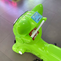 Machine de jeu à monnayeur Naughty Dog pour enfants, étanche, à bulles, avec des éléments en PE, pour les parcs et les zones scéniques