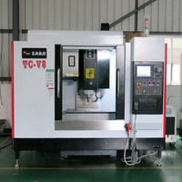 Centre d'usinage CNC vertical de fabrication ultra-précise TC-V8 Centre d'usinage CNC 5 axes pour le travail des métaux