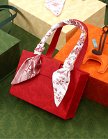 Boîte cadeau portable style forêt, boîte à dragées pour mariage, boîte à bonbons vide pour enterrement de vie de jeune fille, boîte d'emballage cadeau en gros