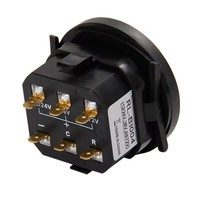 LED Dengan Pengukur Jam Indikator Baterai Bulat 12/24V 36V 48V 72V untuk Perahu Golf Cart Yamaha Club Cart Forklift