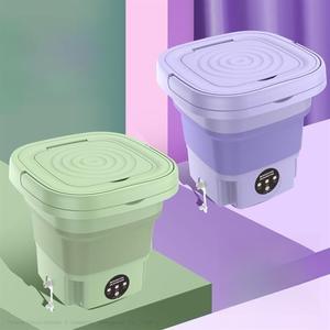 Ventes de liquidation d'usine Nouveau 8L sous-vêtements délavés sous-vêtements spécial mini portable petite machine à laver pliante - Product Image 5