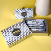 Boîtes en papier kraft jetables de qualité OEM pour emballages en gros de miel, chocolat, bonbons et café, avec revêtement UV et gaufrage, pour VVIP