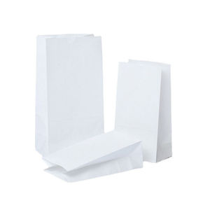 Tùy chỉnh màu nâu bánh mì giấy thực phẩm túi nhà sản xuất phẳng Miệng trứng vuông dưới <span class=keywords><strong>kraft</strong></span> giấy Snack Hamburger túi mà không cần xử lý - Product Image 1