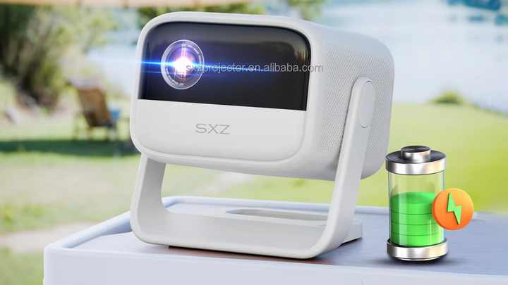 Auto Focus Smart Android 11 Projector - 1080P, Dual-Band Wifi