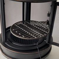 Barbecue-gril extérieur sans fumée à bois, avec couleur personnalisable, pour jardin et cour – Vente en gros