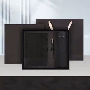 Ensemble d'entreprise personnalisé élégant avec logo imprimé en sérigraphie sur du soie, carnet de notes et mug isotherme en acier inoxydable – Cadeau d'entreprise - Product Image 4