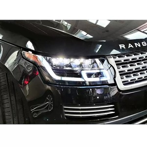 Lampada frontale a LED per Range Rover Sport L494 Upgrade 4 Eyes LED faro 2013-2017 aggiornamento a 2018 - Product Image 1
