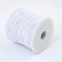 Cordon en nylon cristal élastique fort 60m d'épaisseur 1mm ligne de fil flexible élastique pour bracelets fil de perles extensible