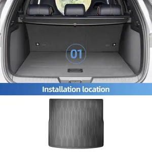 Tapis de sol 3D TPE pour BYD Song Plus EV 2021-2024, tapis de coffre, tapis de sol écologiques et spécifiques à la voiture StarNav - Product Image 3