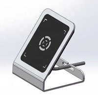 Escáner de Códigos de Barras 2D de Metal de Alto Rendimiento, Lector de Códigos QR Manos Libres, Interfaz USB, Caja de Pago Móvil, en Stock