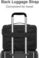 Ensemble de housses pour ordinateur portable matelassées personnalisées avec pochette pour accessoires, sac pour ordinateur portable rembourré antichoc