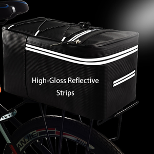 Sac <span class=keywords><strong>de</strong></span> <span class=keywords><strong>porte</strong></span>-bagages arrière <span class=keywords><strong>pour</strong></span> vélo <span class=keywords><strong>de</strong></span> grande capacité 15L, sac <span class=keywords><strong>de</strong></span> coffre <span class=keywords><strong>de</strong></span> vélo imperméable avec <span class=keywords><strong>housse</strong></span> <span class=keywords><strong>de</strong></span> pluie et plaque <span class=keywords><strong>de</strong></span> base <span class=keywords><strong>pour</strong></span> vélo <span class=keywords><strong>de</strong></span> montagne et <span class=keywords><strong>de</strong></span> route - Product Image 5