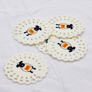 बुनाई सुई गेज/सुई उपाय/प्लास्टिक शासक गेज - Product Image 3