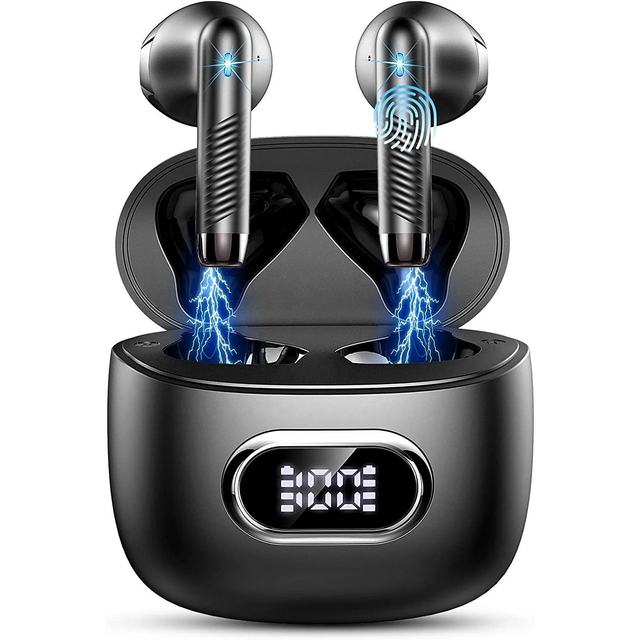 Classic TWS Wireless Earbuds Built In Premium Battery Pack Comfortable Use For Daily Entertainment Use