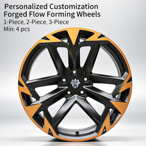 Ruedas FLowtone Nuevas <span class=keywords><strong>de</strong></span> Lujo <span class=keywords><strong>de</strong></span> 20 Pulgadas 5x112 ET38 <span class=keywords><strong>de</strong></span> Aleación Negra para Carreras, Llantas para Autos Mercedes, Audi, Porsche Macan - Product Image 2