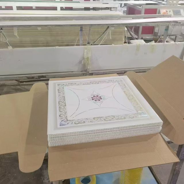 Cheap Price Factory Direct Selling PVC Gusset Plate Ceiling Stretch Profile Fireproof Waterproof Plasticceiling Tile Wall Boards