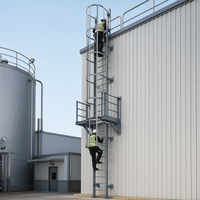 Stringer d'escalier en acier inoxydable sur mesure OEM |   Fabrication soudée robuste avec protection anticorrosion pour accès aux escaliers industriels