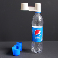 Nouvelle gamelle en plastique CD épaissie pour pigeons, accessoires pour oiseaux, abreuvoir à double port avec guide d'eau, distributeur d'eau automatique pour perroquets 6