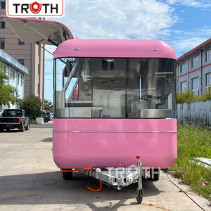 Truth Mobile <strong>Food</strong> Station Ice Cream <strong>Roll</strong> <strong>Food</strong> Trailer <strong>Cart</strong> Mobile Shaved Ice Cream Coffee <strong>Food</strong> Truck for Sale Pizza Trailer - Product Image 3
