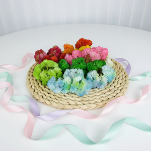 Planta de Simulación de Flor, Suculenta de Goma Suave, Fruta de Arroz Carnosa, Planta Cónica Bordada, Moldeado por Inyección de Plástico, Coliflor - Product Image 5