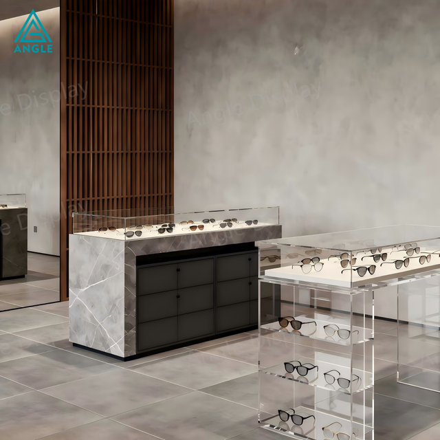 Trendy Optical Shop Interior Design Creative Glasses Store Layout and Eyewear Display Furniture Solutions