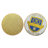 Accessoires de golf de marqueurs de balle en métal de divers modèles personnalisés avec votre propre logo Marqueur de balle de golf magnétique de l'alphabet