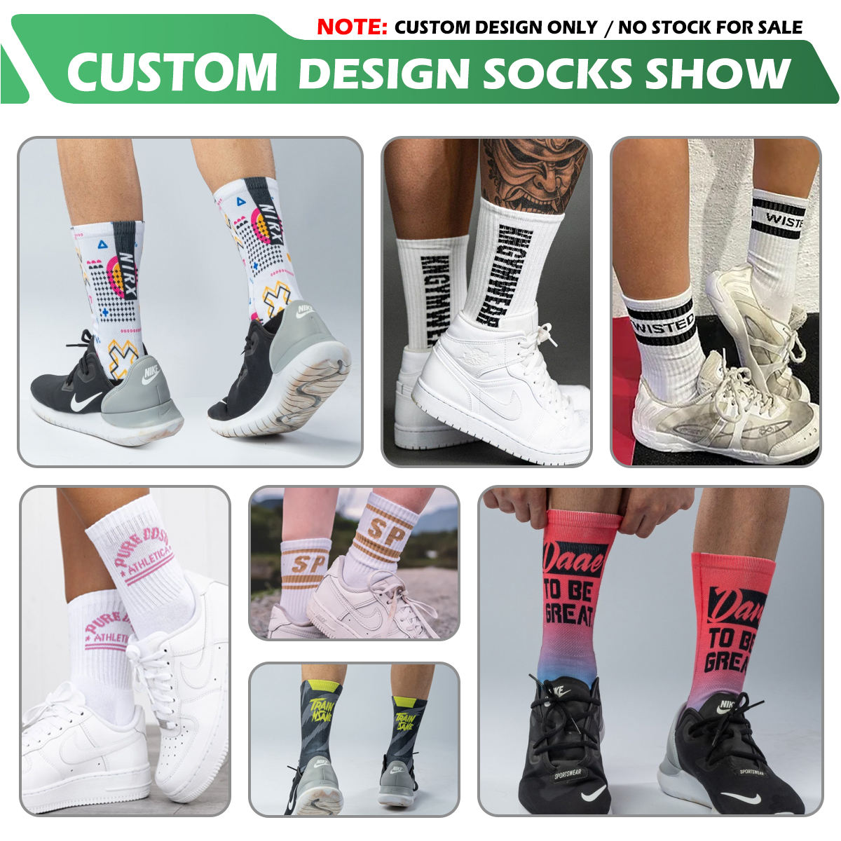 Custom logo Socks Manufacturer Custom Men Crew Cotton White Fashion Color Mens Sport Basketball Socks