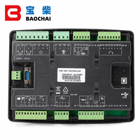 Contrôleur de démarrage automatique pour générateur diesel BAOCHAI 7320, panneau de commande de groupe électrogène avec écran LCD, modes automatique/manuel/test pour alimentation de secours