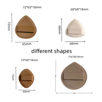 Éponge de maquillage de haute qualité en matériau Rubycell, éponge pour fond de teint, crème BB, poudre de beauté, avec boîte anti-poussière, logo personnalisé