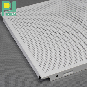 Foshan Aluminium Perforé <span class=keywords><strong>Acoustique</strong></span> Panneaux de <span class=keywords><strong>Plafond</strong></span> Suspension Système Fournisseurs - Product Image 2