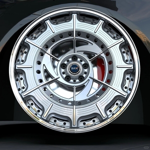 Cerchi in Lega Forgiati SRX a Due Pezzi 5X112 per W126 <span class=keywords><strong>R129</strong></span> W140 W220 W211 W168 R107, Ruote da 17-19 Pollici per Auto Classiche, 30mm 20mm - Product Image 1