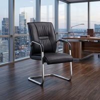 Chaises de bureau ergonomiques en cuir en promotion – Chaise de visiteur