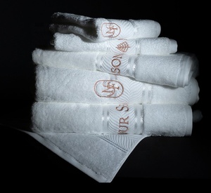 <span class=keywords><strong>Toallas</strong></span> de Algodón Profesionales OEM - Toalla con Tejido de Borde Único - Toalla de Alta Resistencia Industrial <span class=keywords><strong>para</strong></span> Hostelería y Comercio Minorista de Alta Gama - Product Image 1