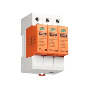 mday DC t1t2 3p 40KA IP20 SPD dc surge protection for Solar PV System