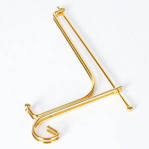 Ruban petit fer chevalet plaque affichage Photo titulaire support affiche carte biscuit assiettes décoratives œuvre fer présentoir - Product Image 3