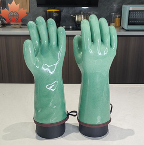 قفازات مطبخ سائلة آمنة على الغذاء مضادة للحرق ، قفازات عمل للتخزين البارد ، قفازات واقية للفرن ، قفازات ميكروويف - Product Image 2