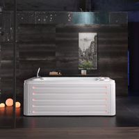 Jacuzzi Independiente Personalizado de Fábrica de 1.92m, Bañera de Hidromasaje SPA con 36 Chorros de Burbujas, Precio Competitivo OEM ODM